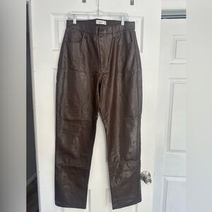 Abercrombie “leather” pants